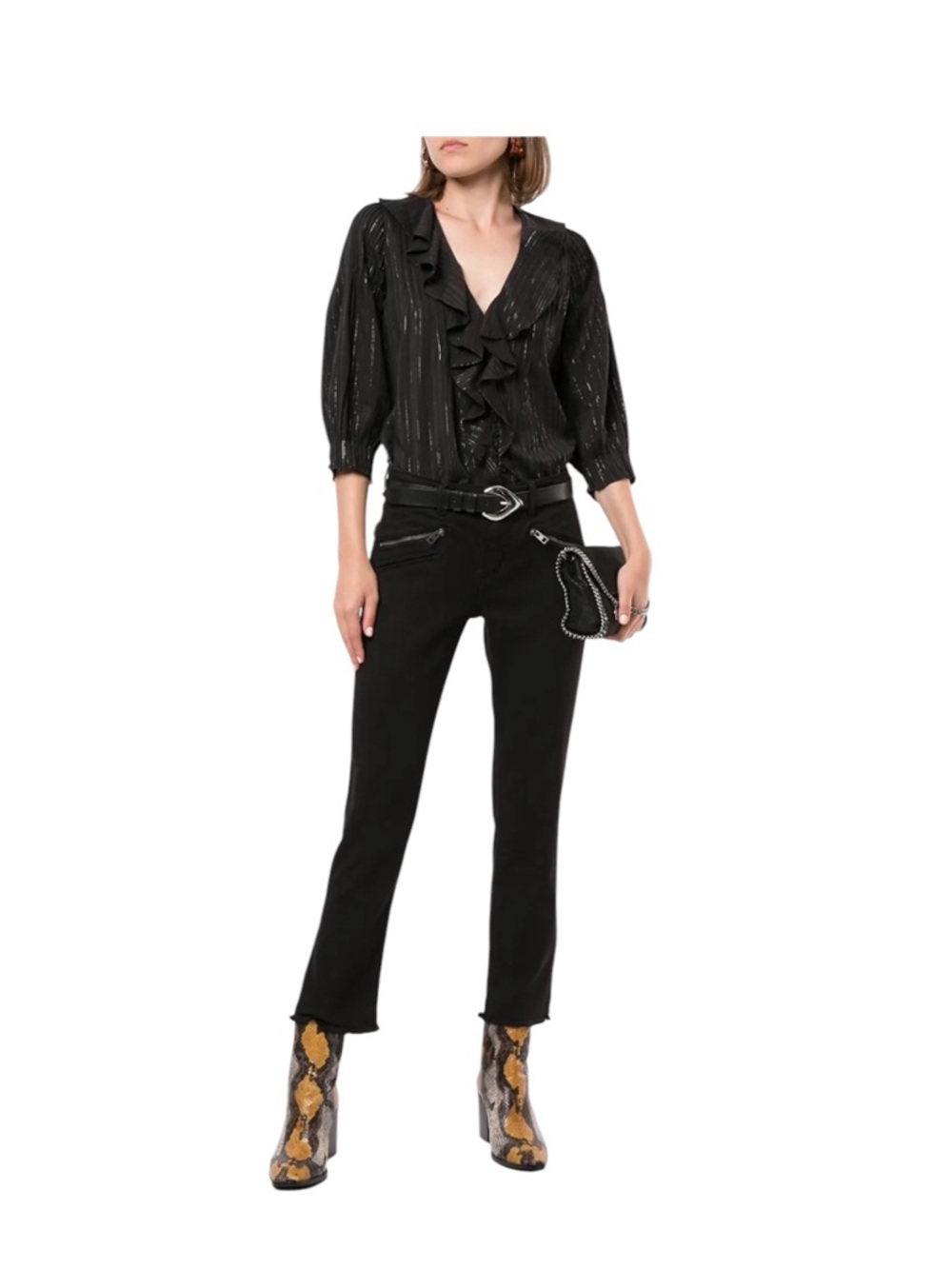 Zadig & Voltaire Ava Jeans Size 26 - Picture 2 of 8